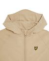 Jongens Hooded Windbreaker Jacket van Lyle & Scott in de kleur Z151 Stone in maat 170-176.