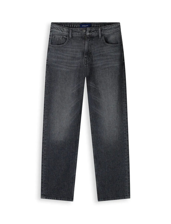 Jongens Junior Jeans The Luke K1706 van Ballin Amsterdam in de kleur Denim Dark Grey in maat 176.