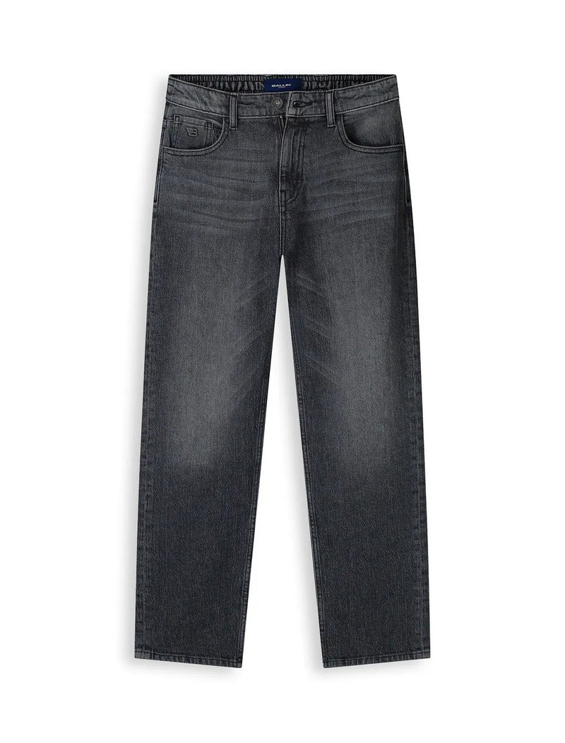 Jongens Junior Jeans The Luke K1706 van Ballin Amsterdam in de kleur Denim Dark Grey in maat 176.