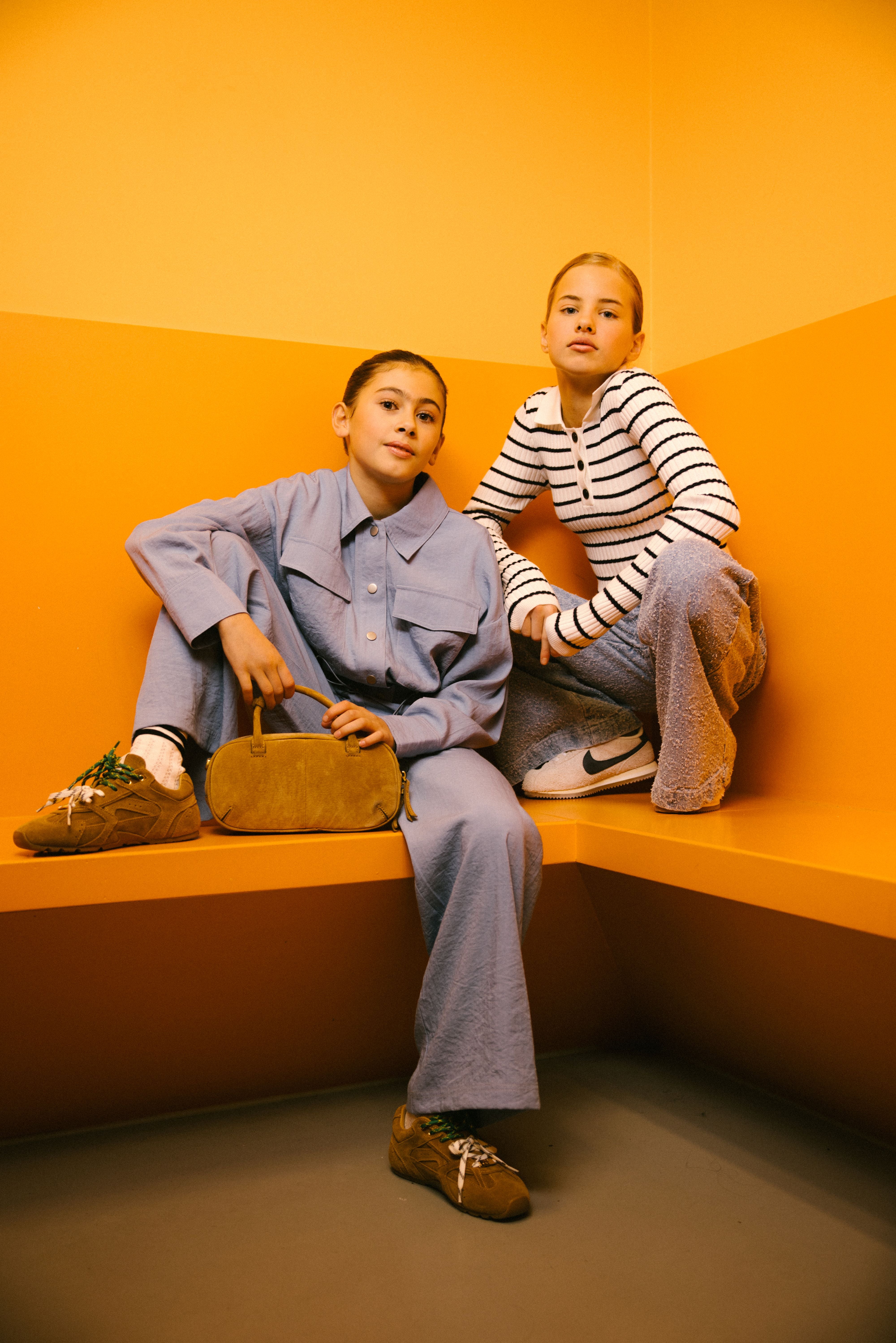 Meisjes Jacket KAMI van Ai & Ko in de kleur DUSTYLAVENDER in maat 176.