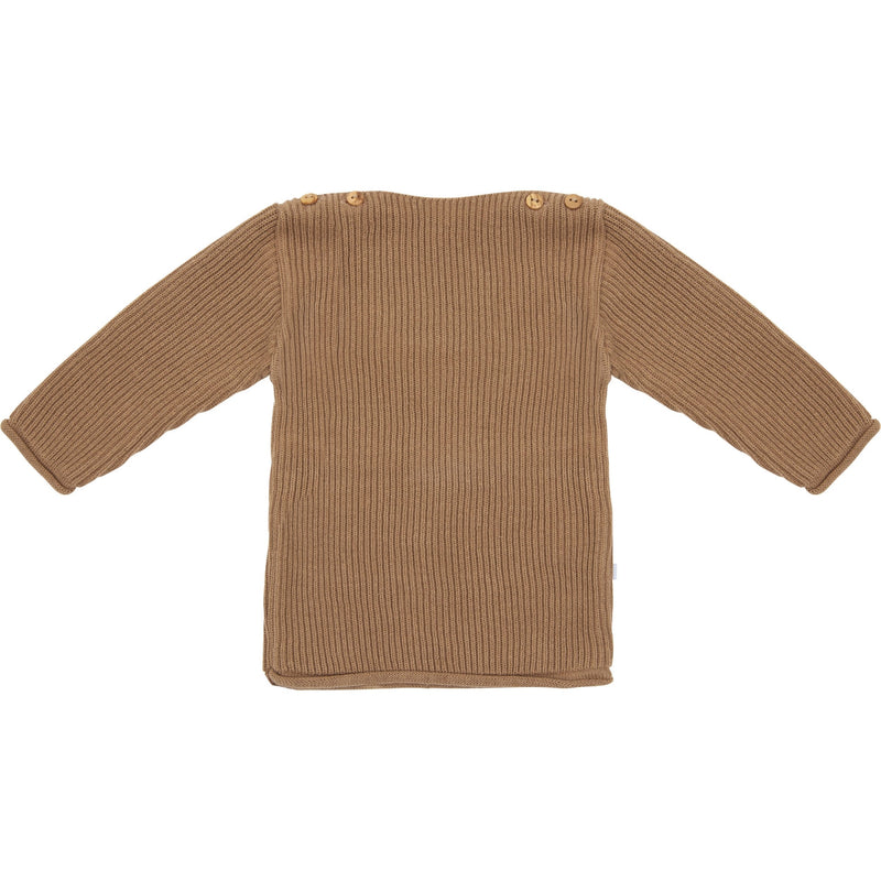 Jongens Knit Sweater van Klein Baby in de kleur Burro in maat 74.