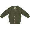 Jongens Knit Cardigan van Klein Baby in de kleur Beetle in maat 74.