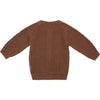 Jongens Knit Cardigan van Klein Baby in de kleur Rawhide in maat 74.