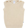 Jongens Knitted Spencer van Klein Baby in de kleur Ancient Scroll in maat 74.