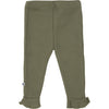 Meisjes Trouser Ruffle Waffle van Klein Baby in de kleur Beetle in maat 74.