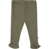 Meisjes Trouser Ruffle Waffle van Klein Baby in de kleur Beetle in maat 74.