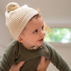 Jongens Sweater Waffle van Klein Baby in de kleur Beetle in maat 74.
