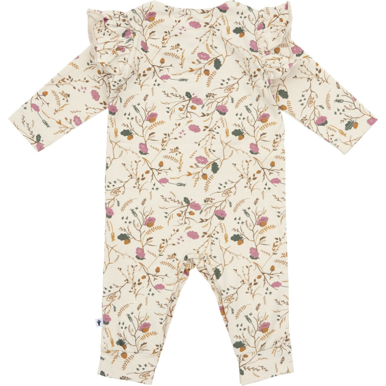 Meisjes Jumpsuit buttons van Klein Baby in de kleur AOP Flower/Acorn in maat 68.