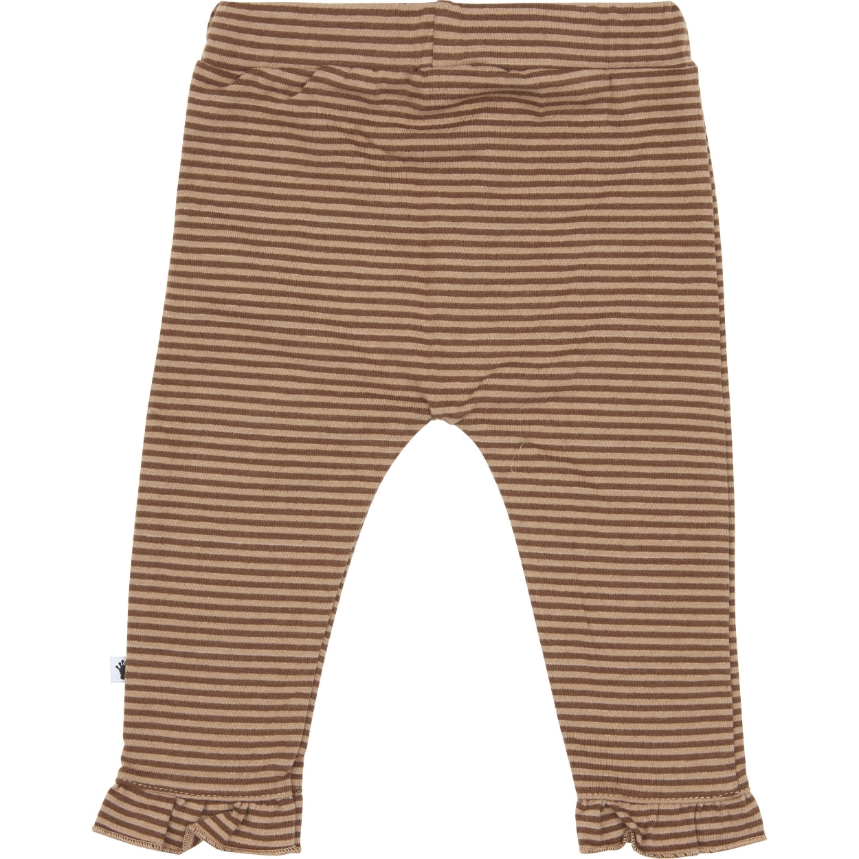 Meisjes Trousers Ruffle van Klein Baby in de kleur Stripe Burro/Rawhide in maat 74.