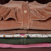 Meisjes Shirt Ruffle van Klein Baby in de kleur Dusty Rose in maat 74.