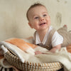 Jongens PlaySuit Knit van Klein Baby in de kleur Twill Green in maat 74.
