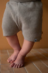 Jongens Knitted Set T-Shirt & Short van Klein Baby in de kleur Ancient Scroll in maat 74.