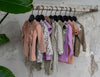 Meisjes Cardigan Ruffle van Klein Baby in de kleur Dusty Coral in maat 74.