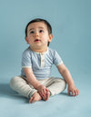 Jongens Trouser Waffle van Klein Baby in de kleur Ancient Scroll in maat 74.