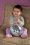 Meisjes Trouser Flair van Klein Baby in de kleur Violet Tulle in maat 74.