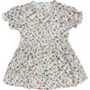Meisjes Dress Ruffle Shortsleeve van Klein Baby in de kleur AOP Flower SS24 in maat 74.