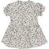 Meisjes Dress Ruffle Shortsleeve van Klein Baby in de kleur AOP Flower SS24 in maat 74.