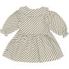 Meisjes Dress Polo Longsleeve van Klein Baby in de kleur Stripe Off White/Twill in maat 74.