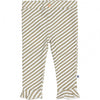 Meisjes Trouser Ruffle van Klein Baby in de kleur Stripe Off White/Twill in maat 74.