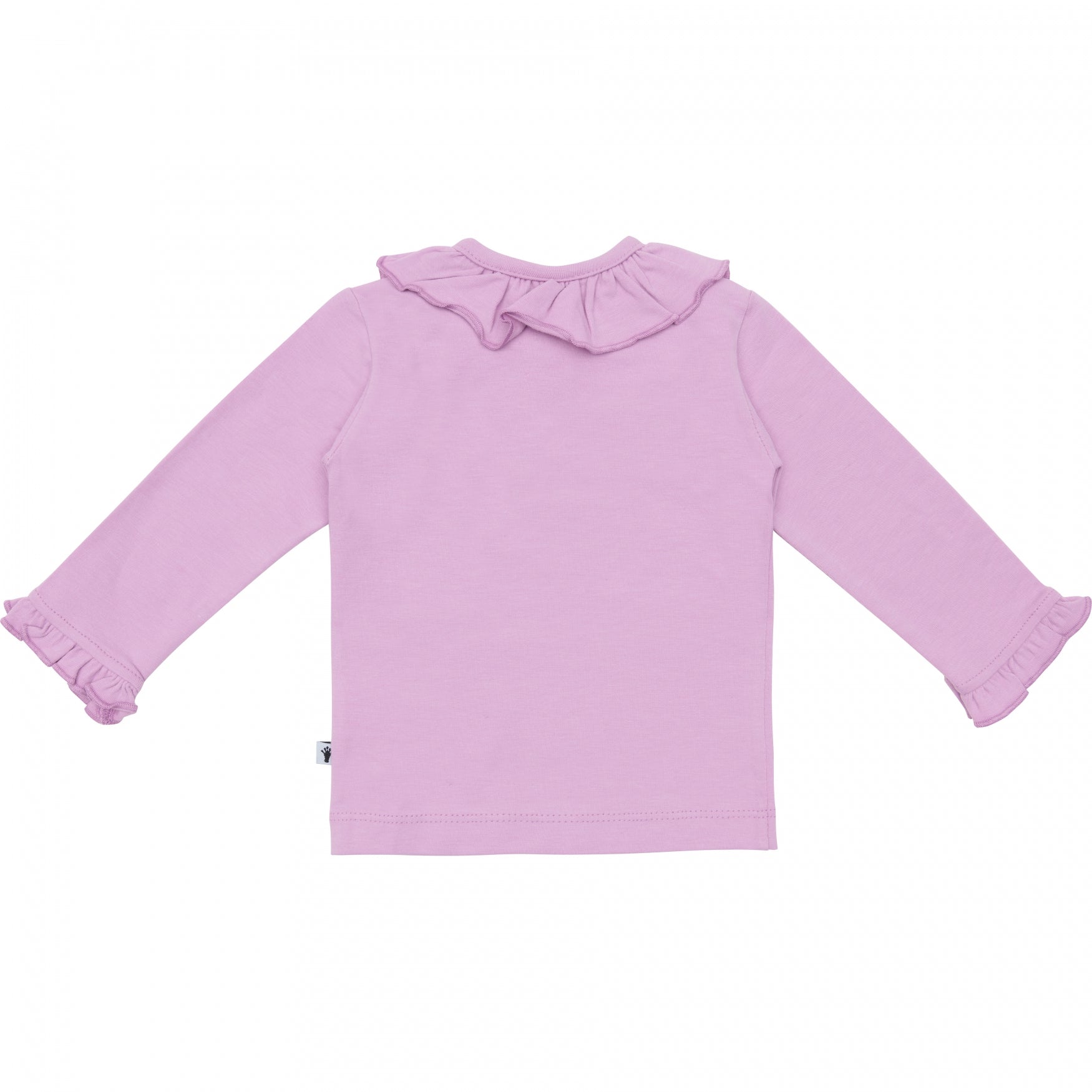 Meisjes Shirt Ruffle Collar van Klein Baby in de kleur Violet Tulle in maat 74.