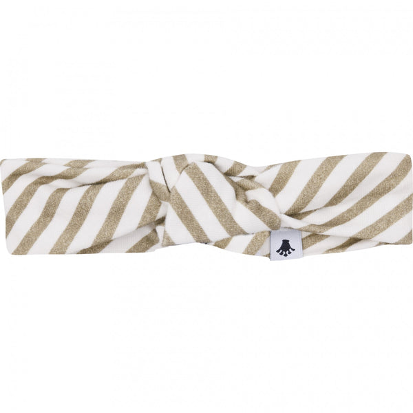 Meisjes Headband van Klein Baby in de kleur Stripe Off White/Twill in maat 62-68.
