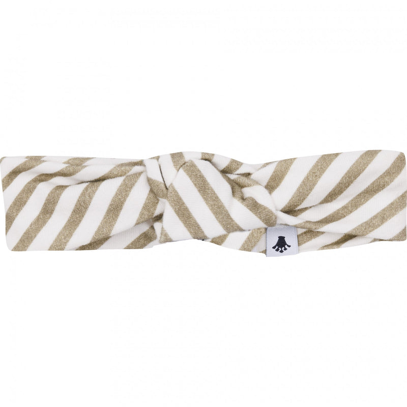 Meisjes Headband van Klein Baby in de kleur Stripe Off White/Twill in maat 62-68.