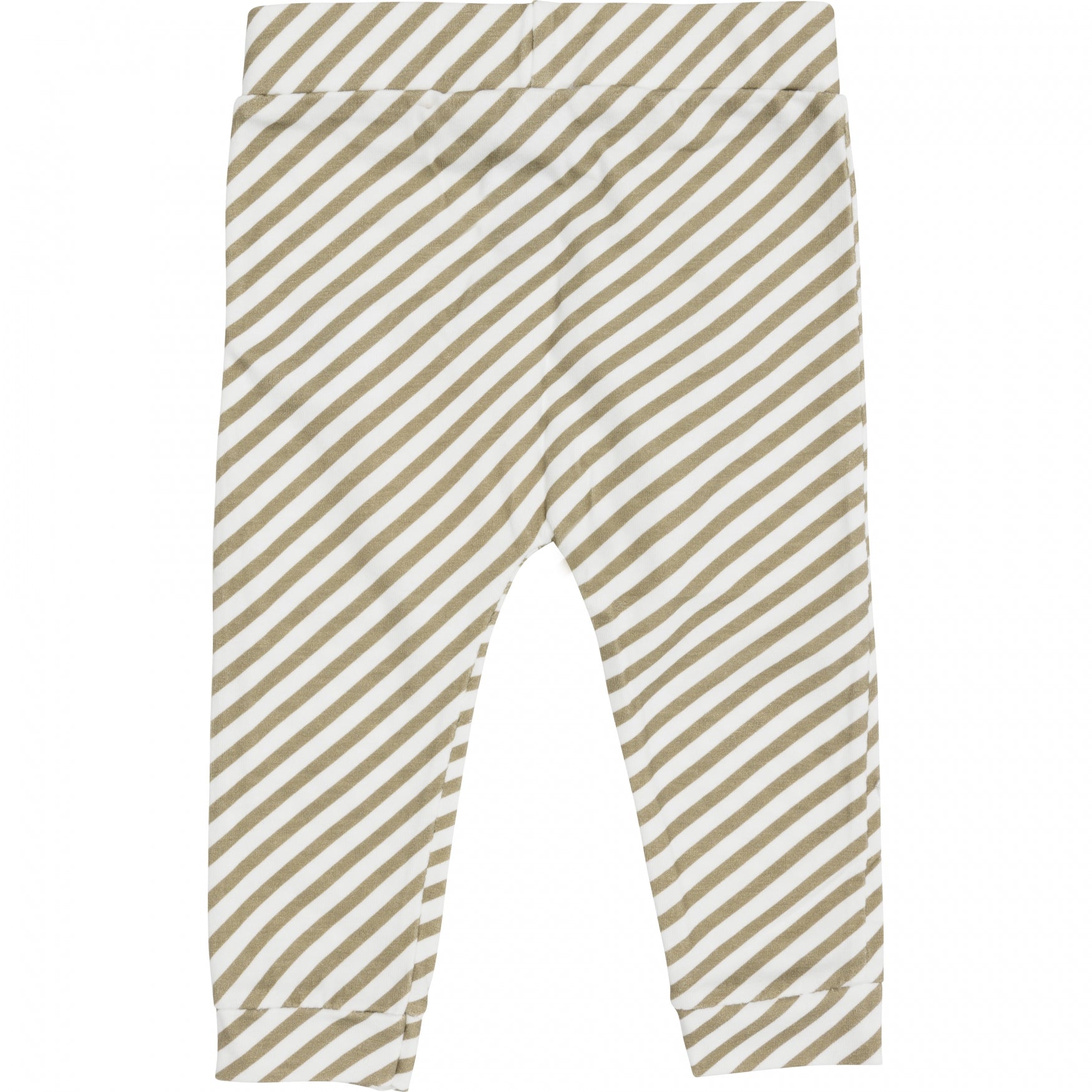 Jongens Trousers van Klein Baby in de kleur Stripe Off White/Twill in maat 74.