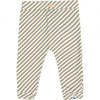 Jongens Trousers van Klein Baby in de kleur Stripe Off White/Twill in maat 74.