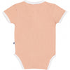 Jongens Body Colorblock van Klein Baby in de kleur Dusty Coral in maat 74.