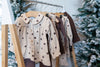Meisjes Cardigan A-Line van Klein Baby in de kleur AOP Flower in maat 74.