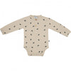 Jongens Body Buttons van Klein Baby in de kleur AOP Pinecone in maat 74.