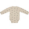 Jongens Body Buttons van Klein Baby in de kleur AOP Pinecone in maat 74.