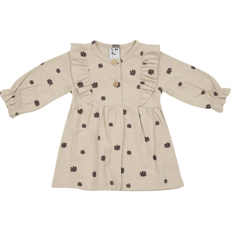 Meisjes Dress Ruffle van Klein Baby in de kleur AOP Flower in maat 74.