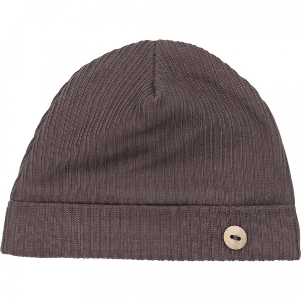 Meisjes Hat Rib van Klein Baby in de kleur Purple in maat 62-68.