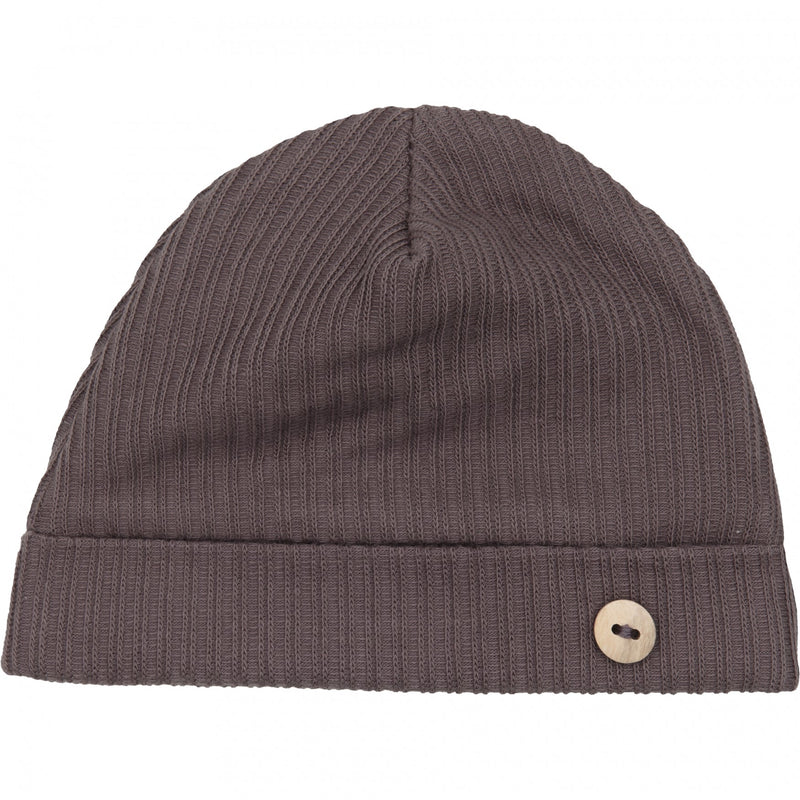 Meisjes Hat Rib van Klein Baby in de kleur Purple in maat 62-68.