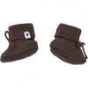 Meisjes Knitted Booties van Klein Baby in de kleur Purple in maat One size.