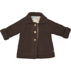 Meisjes Knitted Jacket A-Line van Klein Baby in de kleur Purple in maat 74.