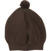 Meisjes Knitted Hat Pompom van Klein Baby in de kleur Purple in maat 62-68.