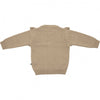 Meisjes Knitted Cardigan Ruffle van Klein Baby in de kleur Filipe Beige in maat 74.