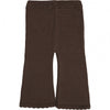 Meisjes Knitted Trouser Flaired van Klein Baby in de kleur Purple in maat 74.