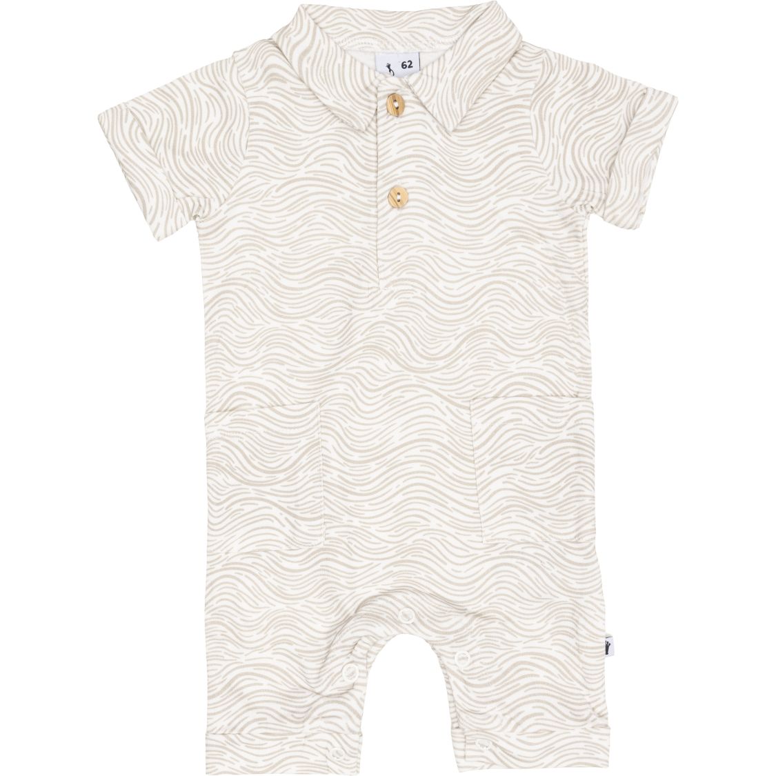 Klein Baby Jumpsuit Short Pockets