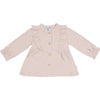 Meisjes Cardigan Ruffle van Klein Baby in de kleur Pink in maat 74.
