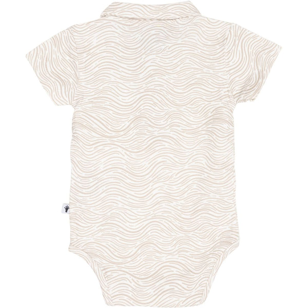 Jongens Polobody Shortsleeve van Klein Baby in de kleur AOP Waves SS26 in maat 74.