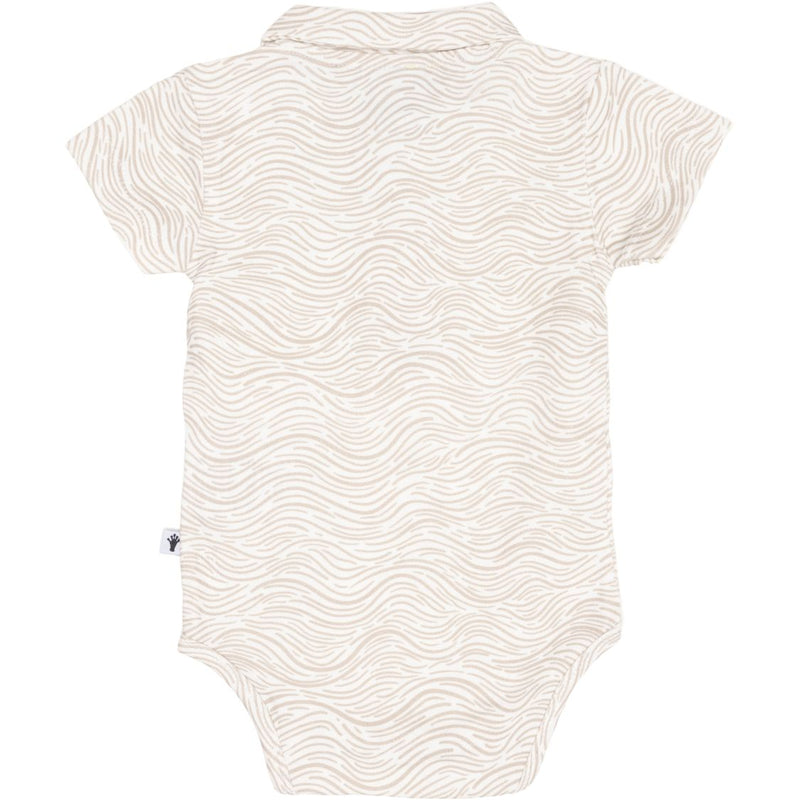 Jongens Polobody Shortsleeve van Klein Baby in de kleur AOP Waves SS26 in maat 74.