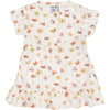 Meisjes Dress Shortsleeve van Klein Baby in de kleur AOP Flowers SS26 in maat 74.