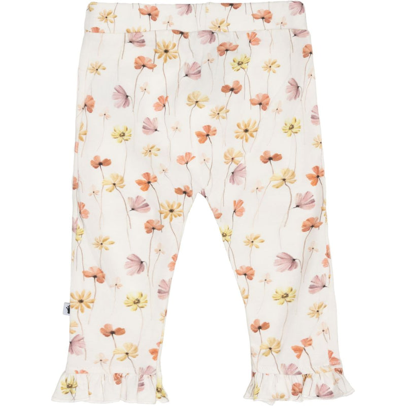 Meisjes Trouser Ruffle van Klein Baby in de kleur AOP Flowers SS26 in maat 74.