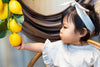 Meisjes T-shirt Ruffle Butterfly van Klein Baby in de kleur AOP Waves SS26 in maat 74.