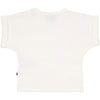 Jongens T-shirt Pocket van Klein Baby in de kleur Off White in maat 74.