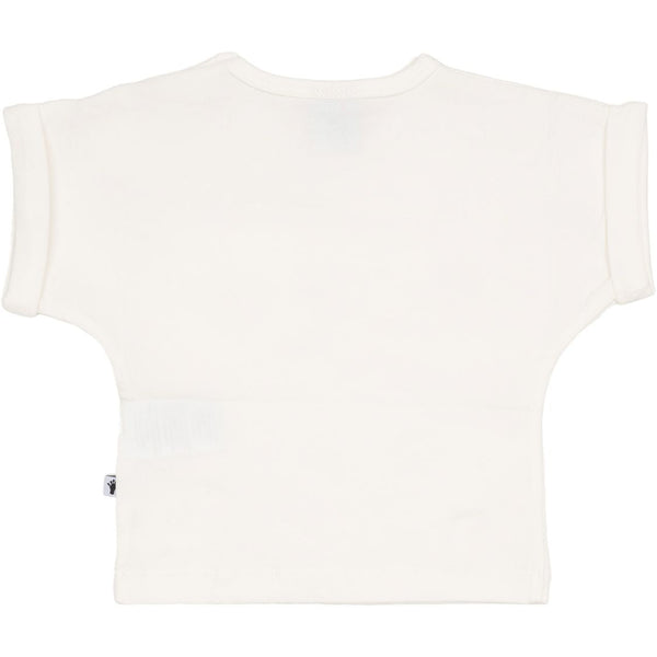 Jongens T-shirt Pocket van Klein Baby in de kleur Off White in maat 74.