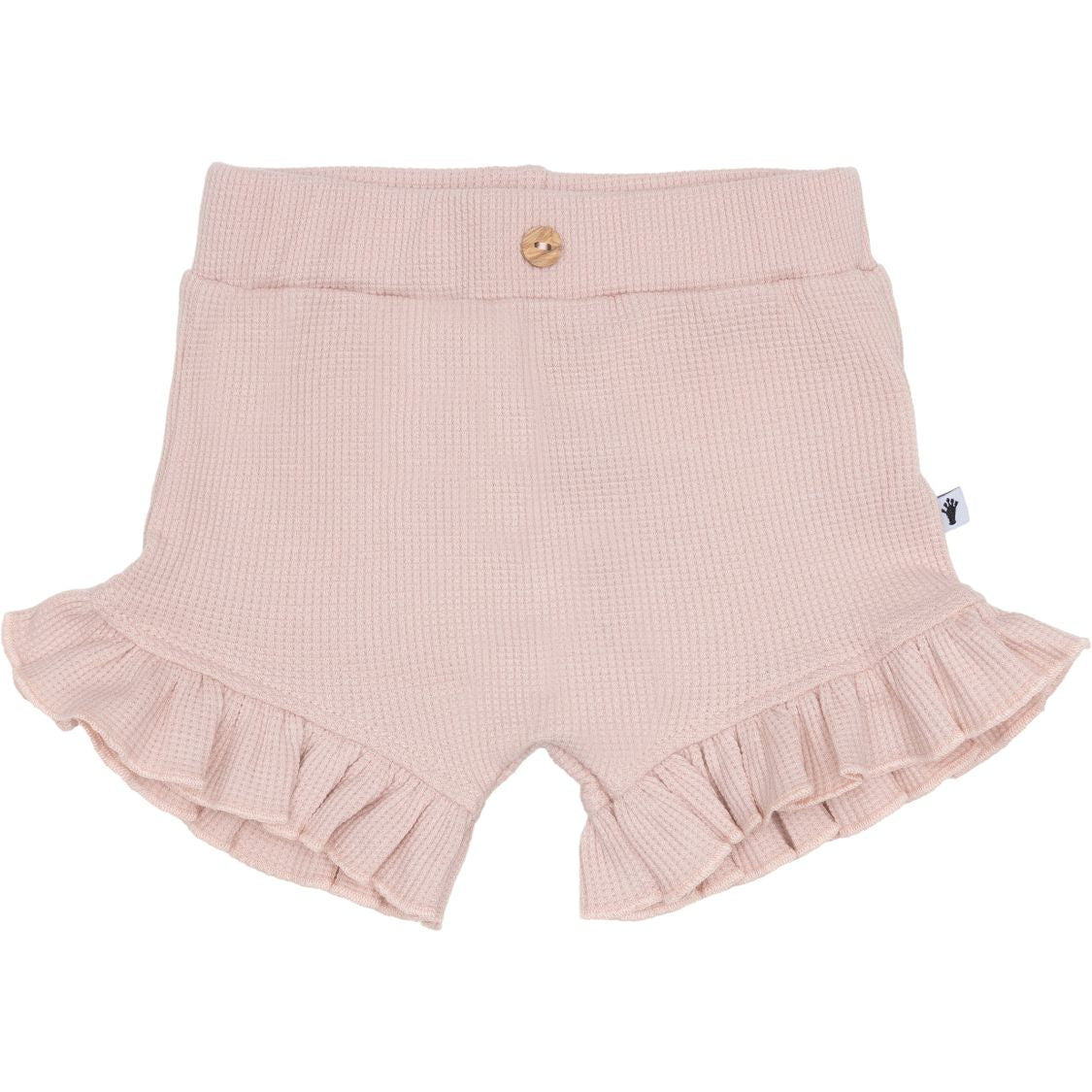 Meisjes Short Ruffle Waffle van Klein Baby in de kleur Pink in maat 74.
